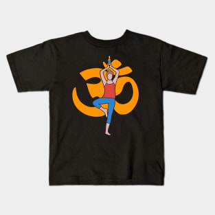 Beer Yoga Refined Kids T-Shirt